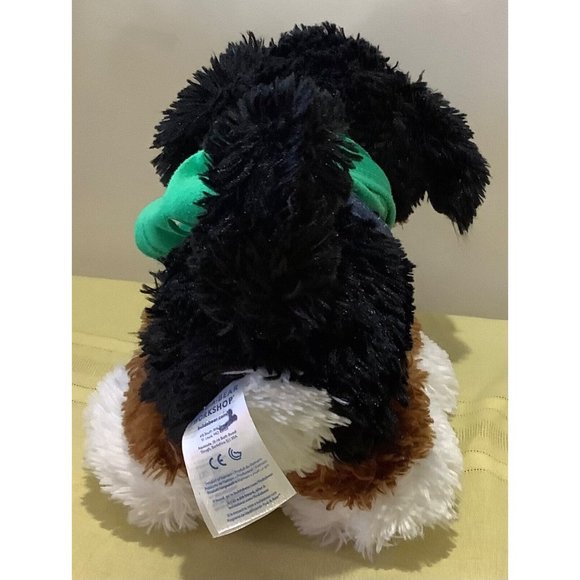 BAB Promise Pets Bernese Mountain  12" Plush Dog Collar Blue Jean Jacket Hood - Picture 4 of 12